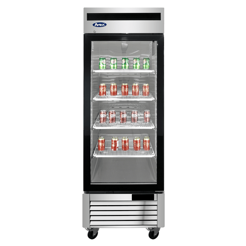 Atosa Refrigeration & Ice Each Atosa MCF8701GR Freezer Merchandiser One-Section, 27 inW x 31-7/10 inD x 83-1/10 inH | Denson CFE