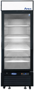 Atosa Refrigeration & Ice Each Atosa MCF8722GRL Atosa MCF8722GR Refrigerator Merchandiser One-Section-Left Hand Hinge | Denson CFE