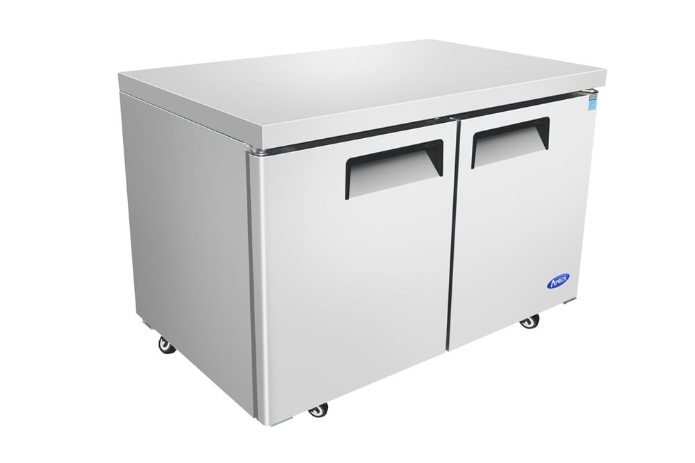 Atosa Refrigeration & Ice Each Atosa MGF8406GR Two Door Undercounter Freezer 48 in | Denson CFE
