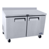 Atosa Refrigeration & Ice Each Atosa MGF8410GR 60 Inch Two Door Worktop Refrigerator | Denson CFE