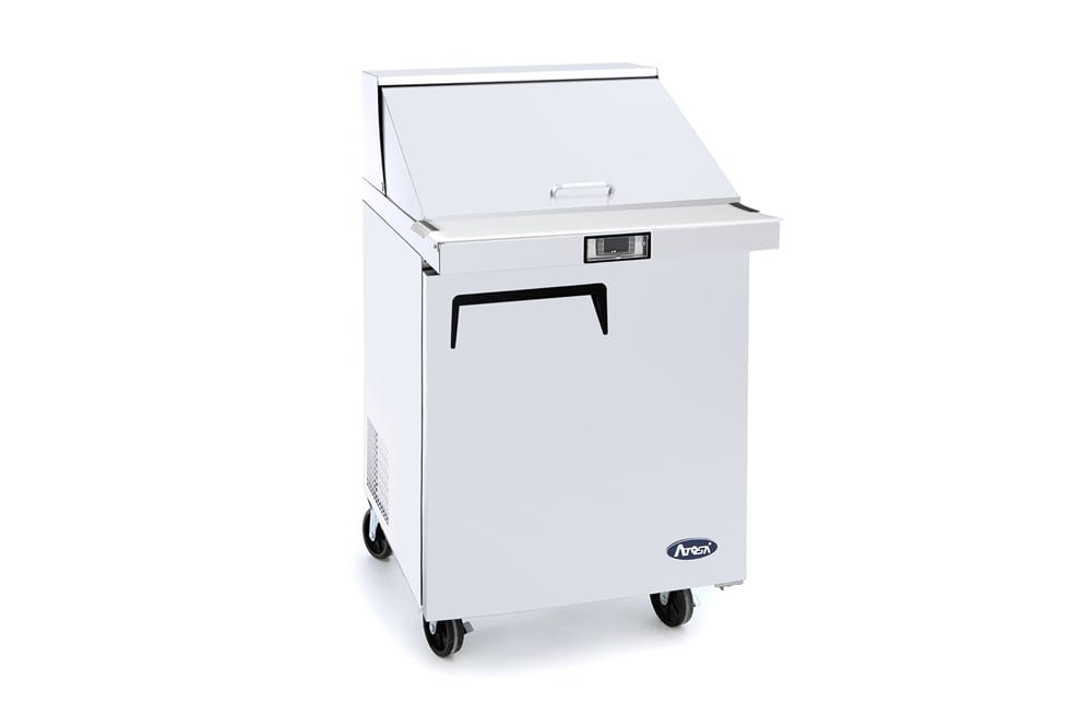 Atosa Refrigeration & Ice Each Atosa MSF8301GR Atosa MSF8301 27 in 8 Pan Sandwich Prep Table | Denson CFE