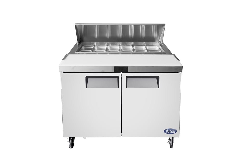 Atosa Refrigeration & Ice Each Atosa MSF8302GR Refrigerated Sandwich Prep Table 48 in | Denson CFE