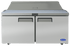 Atosa Refrigeration & Ice Each Atosa MSF8303GR Atosa MSF8303 60 in 2-Door Sandwich Prep Table | Denson CFE