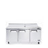 Atosa Refrigeration & Ice Each Atosa MSF8304GR Sandwich/Salad Top Refrigerator Three-Section | Denson CFE