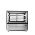 Atosa Refrigeration & Ice Each Atosa RDCS-48 Square Glass 2 Tier Refrigerated Pastry Display Case | Denson CFE