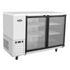 Atosa Refrigeration & Ice Each Atosa SBB48GGRAUS1 48-Inch 2 Door Glass Stainless Back Bar Refrigerator | Denson CFE