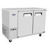 Atosa Refrigeration & Ice Each Atosa SBB59GRAUS1 58 Inch 2 Door Solid Stainless Back Bar Refrigerator | Denson CFE