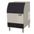 Atosa Refrigeration & Ice Each Atosa YR140-AP-161 Air Cooled Cube Style Ice Maker With Bin Stainless Steel 142 Pounds per 24 Hours | Denson CFE