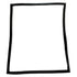 Atosa Unclassified Each Atosa W0404520 Door Gasket, 22" x 26-3/16" | Denson CFE