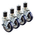 Atosa Unclassified Set of 4 Atosa WA400001 Caster Set - 5 in Height, Expanding Stem Caster Kit (Set of 4) | Denson CFE