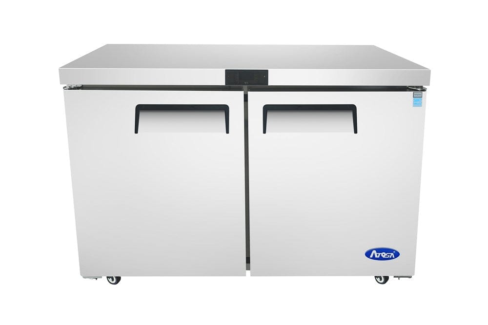 Atosa Undercounter Freezers Each Atosa MGF8406GR Two Door Undercounter Freezer 48" | Denson CFE