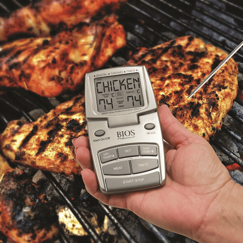 BIOS Professional Kitchen Tools Each BIOS Professional DT100 Digital Meat Thermometer with Pre-Programmed Meat and Taste Selection | Denson CFE
