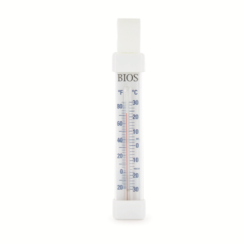 BIOS Professional Kitchen Tools Each BIOS Professional DT166 Hanging Fridge Freezer Thermometer Shatterproof Plastic Body Temperature Range -20°F to 86°F | Denson CFE