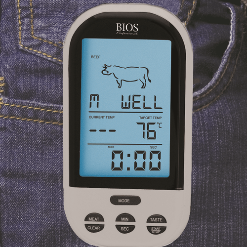 BIOS Professional Kitchen Tools Each BIOS Professional Wireless Meat And Poultry Thermometer 132HC | Denson CFE