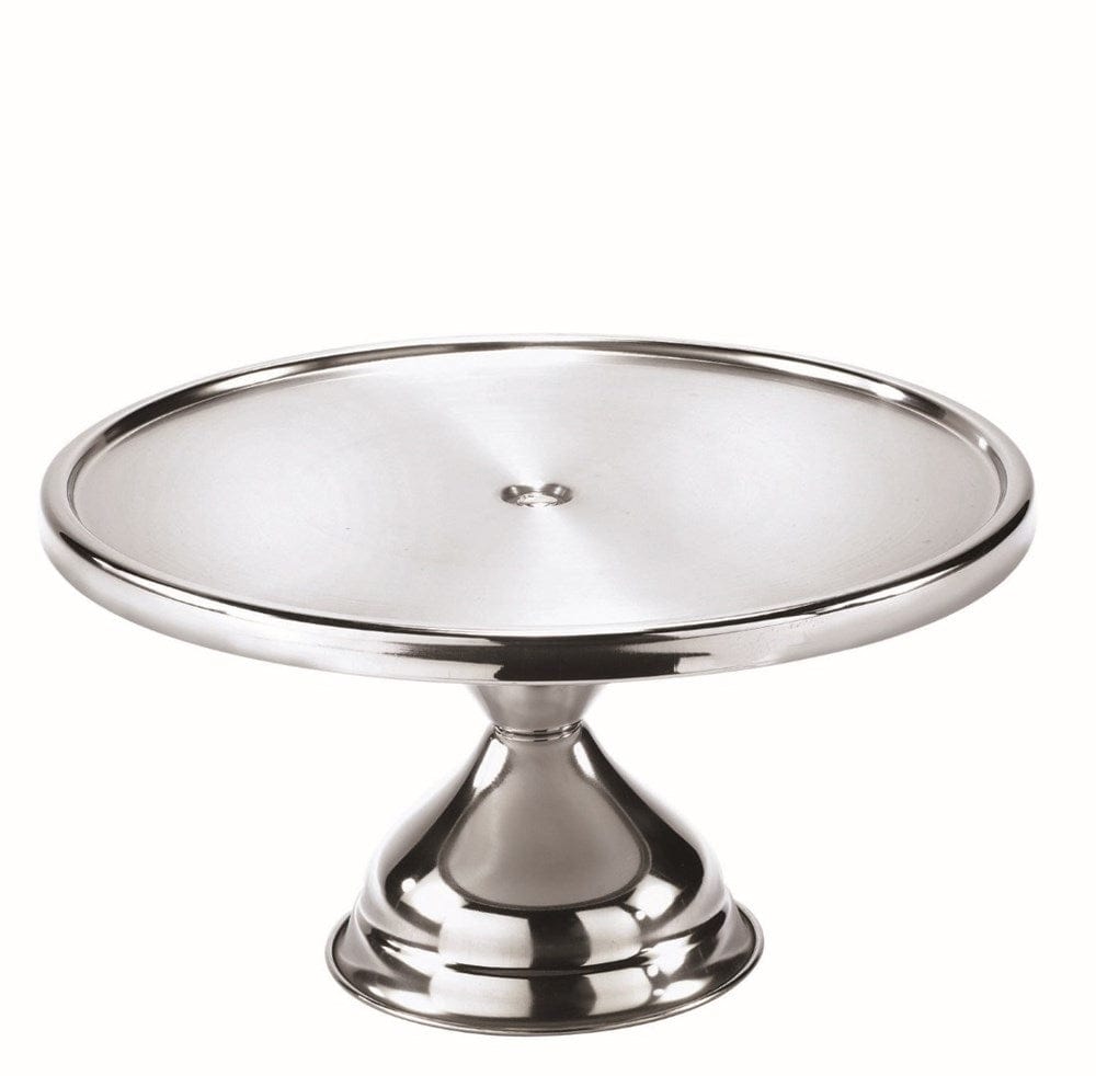 Browne Canada Foodservice Bakeware Each Browne 57125 Stainless Steel Cake Stand Unassembled | Denson CFE