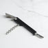 Browne Canada Foodservice Bar Supplies Each Browne 574077BK Professional Waiter Stainless Steel Corkscrew with Black Plastic Handle | Denson CFE