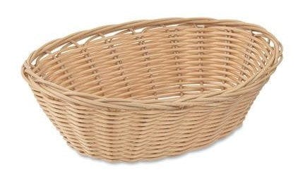 Browne Canada Foodservice Baskets Each Browne 575443 (8879) Polypropylene Oval Basket 9" x 7" x 3" | Denson CFE