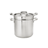 Browne Canada Foodservice Cooking Equipment Set Browne 5724082 THERMALLOY 12 Quart Stainless Steel Pasta Cooker Three Piece Set NSF | Denson CFE