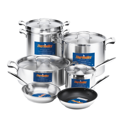 Browne Canada Foodservice Cookware Each Browne 5724033 THERMALLOY 3.5qt SS Sauce Pan-Deep NSF