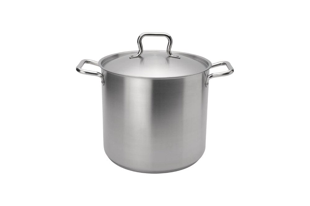 Browne Canada Foodservice Cookware Each Browne 5733916 ELEMENTS Stock Pot 16qt/15.L w/Cover Stainless Steel NSF | Denson CFE