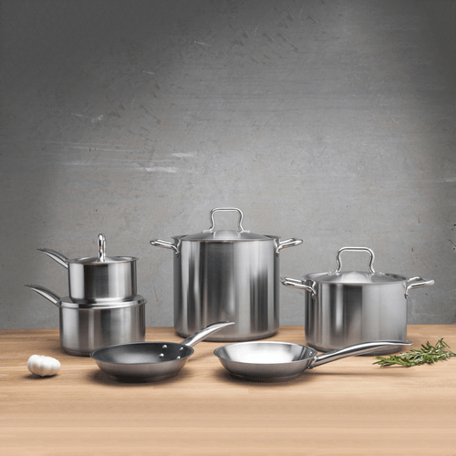Browne Canada Foodservice Cookware Each Browne 5733920 ELEMENTS Stock Pot 20qt/19Lw/Cover SS NSF