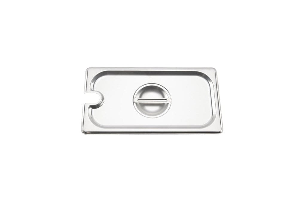 Browne Canada Foodservice Cookware Each Browne 575549 (CP8132NC) 1/3-Size Notched Cover, 24 gauge