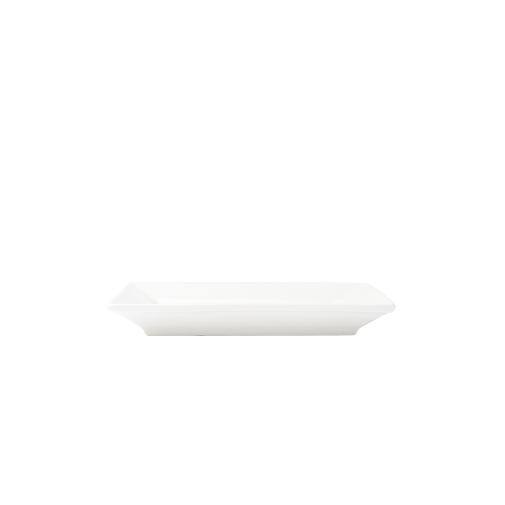 Browne Canada Foodservice Dinnerware Dozen Browne 5630192 Foundation 6" Square Wide Rim Plate, Sold by Dozen | Denson CFE