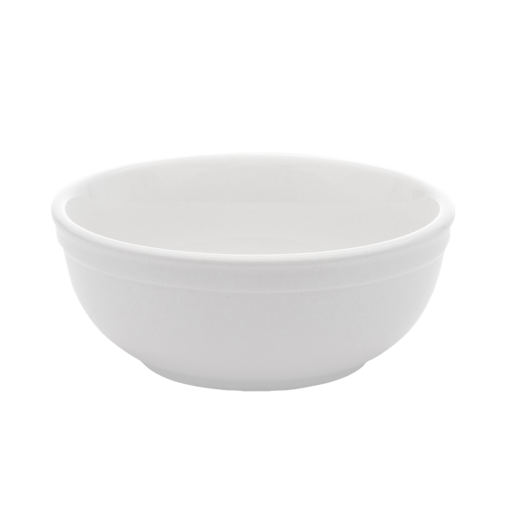 Browne Canada Foodservice Dinnerware Dozen Browne 563952 - 15 oz. White Porcelain Soup / Cereal Bowl - Case of 12 | Denson CFE