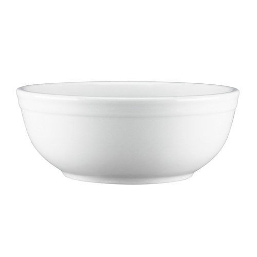 Browne Canada Foodservice Dinnerware Dozen Browne 563952 - 15 oz. White Porcelain Soup / Cereal Bowl - Case of 12 | Denson CFE