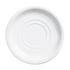 Browne Canada Foodservice Dinnerware Dozen Browne 563972 Saucer 5.5 Inch 14 Centimeter Double Well White | Denson CFE