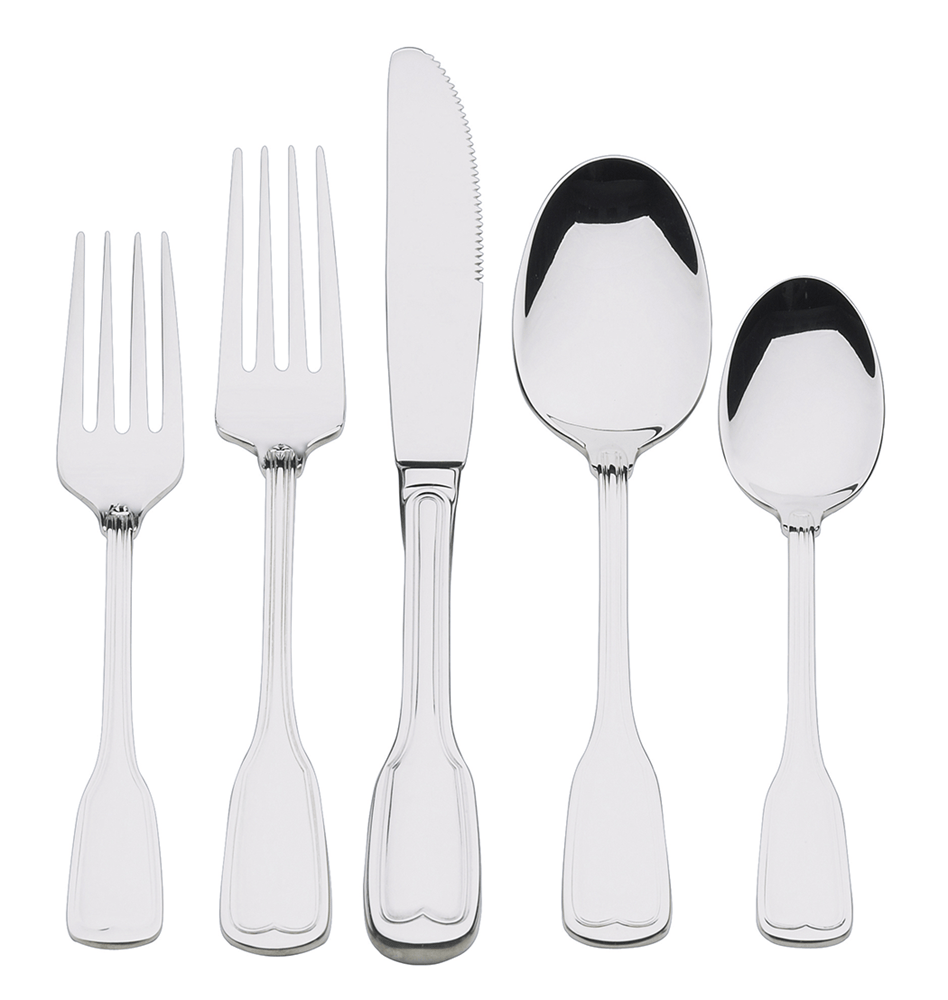 Browne Canada Foodservice Flatware Dozen 502202 Browne LAFAYETTE Dessert Spoon 18 Zero Stainless Steel 7.3 Inch 18.4 Centimeters | Denson CFE