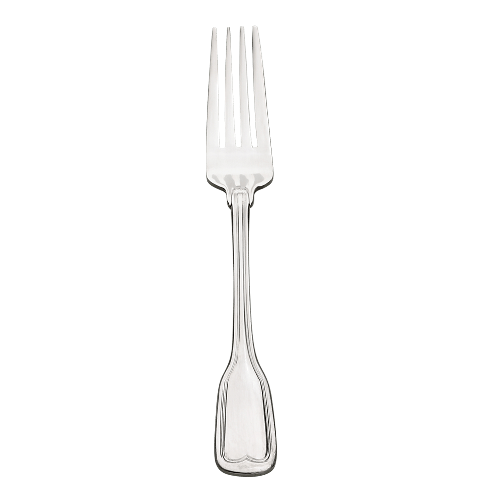 Browne Canada Foodservice Flatware Dozen 502205 Browne LAFAYETTE European Fork 18 Zero Stainless Steel 8.3 Inch 21 Centimeters | Denson CFE