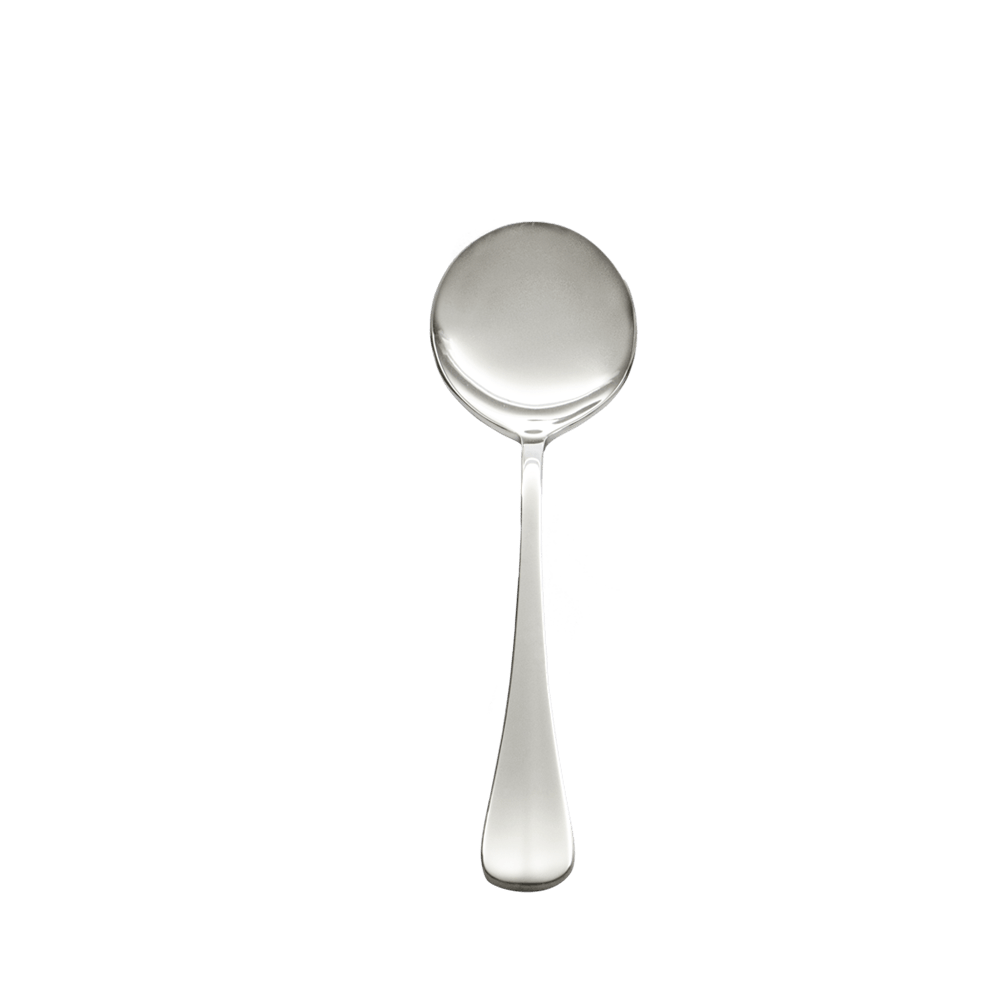Browne Canada Foodservice Flatware Dozen 502317 Browne BISTRO Bouillon Spoon 18 Zero Stainless Steel 6.2 Inch 15.8 Centimeters | Denson CFE