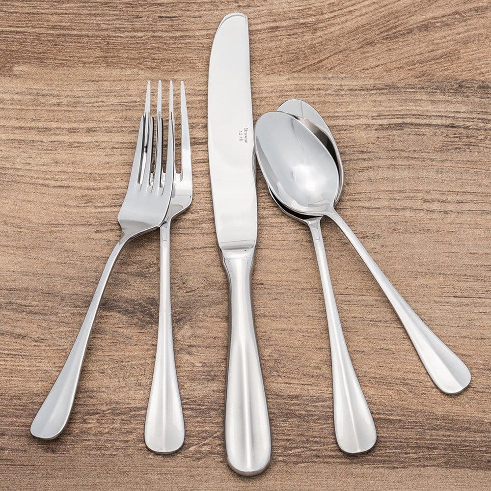 Browne Canada Foodservice Flatware Dozen Browne 502311S BISTRO Dinner Knife 13 Zero Stainless Steel 9.6 Inch 24.5 Centimeters | Denson CFE