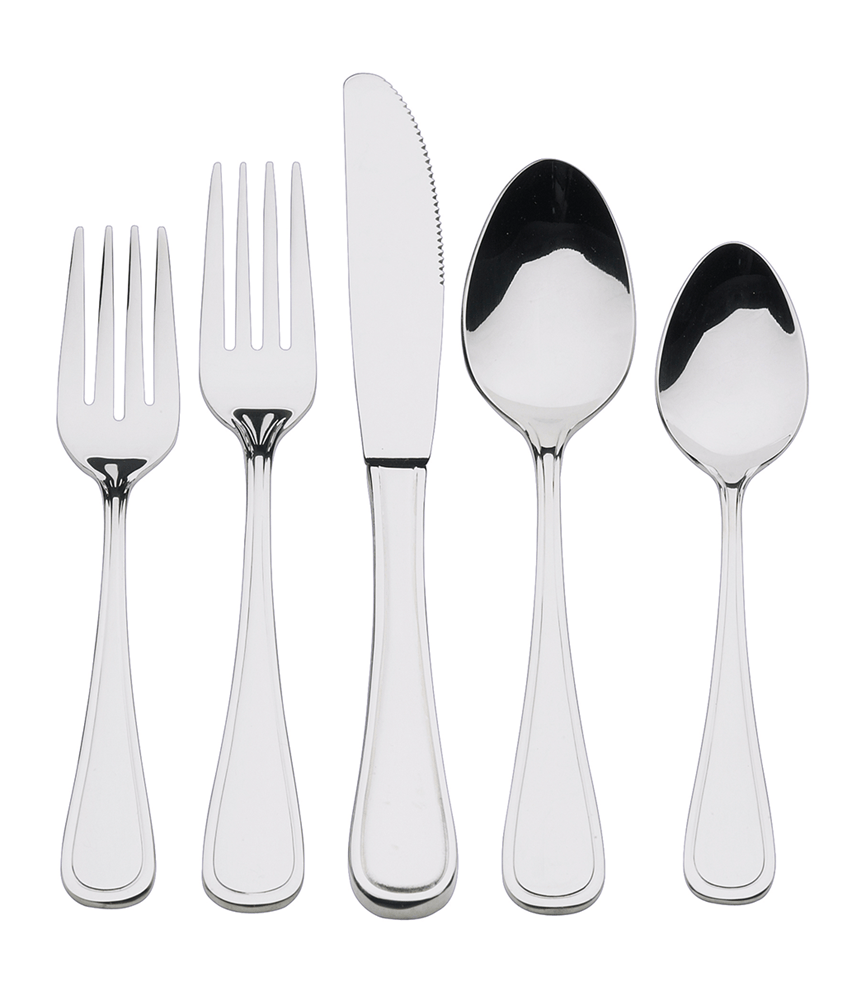 Browne Canada Foodservice Flatware Dozen Browne 502411S CONCERTO Dinner Knife Serrated 100 Grams 13 Zero Stainless Steel 9 Inch 22.9 Centimeters | Denson CFE