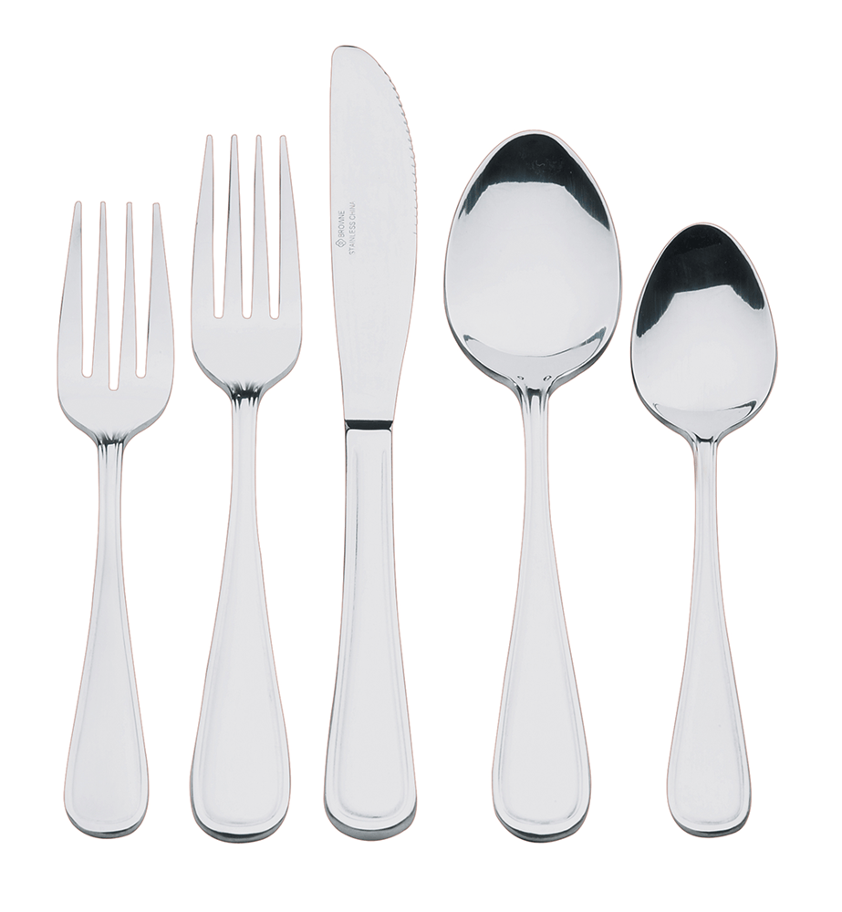 Browne Canada Foodservice Flatware Dozen Browne 502511S Celine Dinner Knife - 9 in, Mirror Finish | Denson CFE