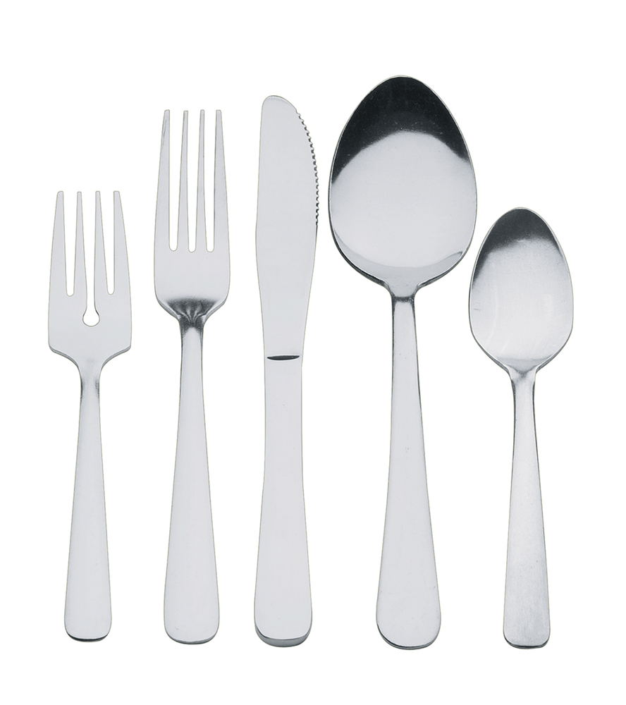 Browne Canada Foodservice Flatware Dozen Browne 502802 Windsor 18/0 Stainless Steel Dessert Spoon, 7-2/5" - Case of 12 | Denson CFE