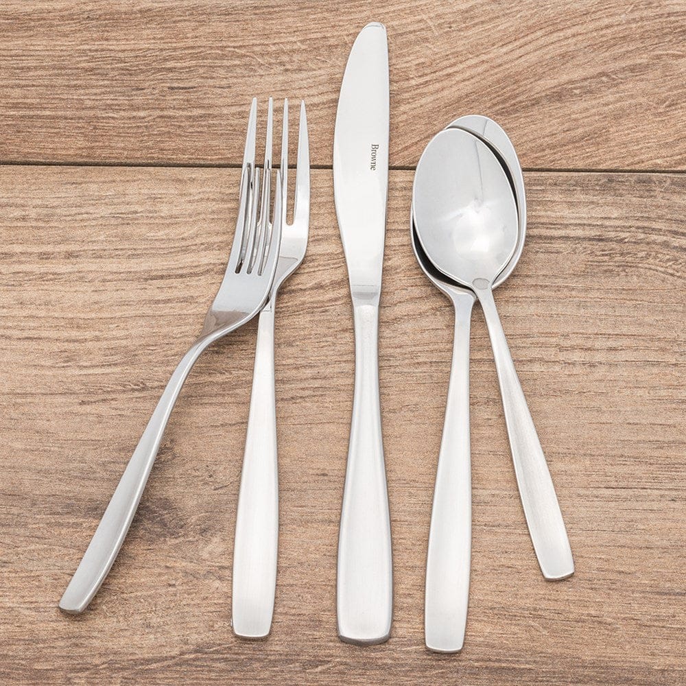 Browne Canada Foodservice Flatware Dozen Browne 503002 MODENA Dessert Spoon 18/10 Stainless Steel 7.3 Inch | Denson CFE