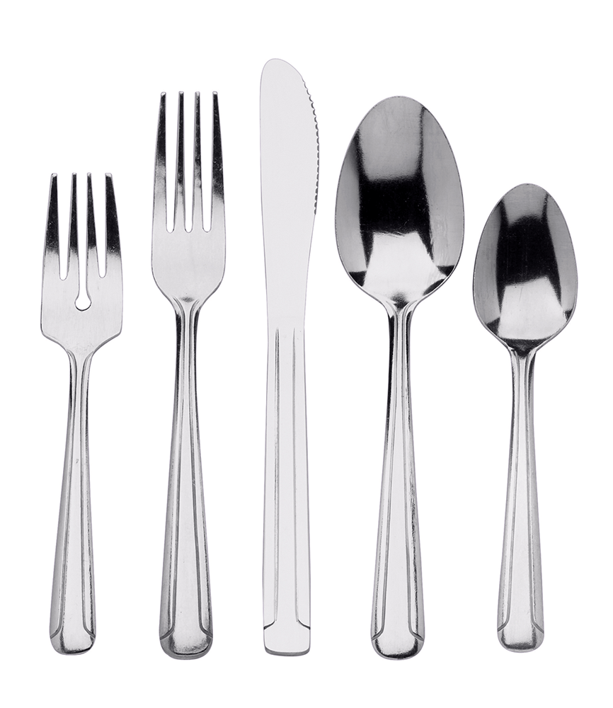 Browne Canada Foodservice Flatware Dozen Browne 503811S WIN2 Dinner Knife, Serrated 8.5" 13/0 Stainless Steel Mirror Finish | Denson CFE
