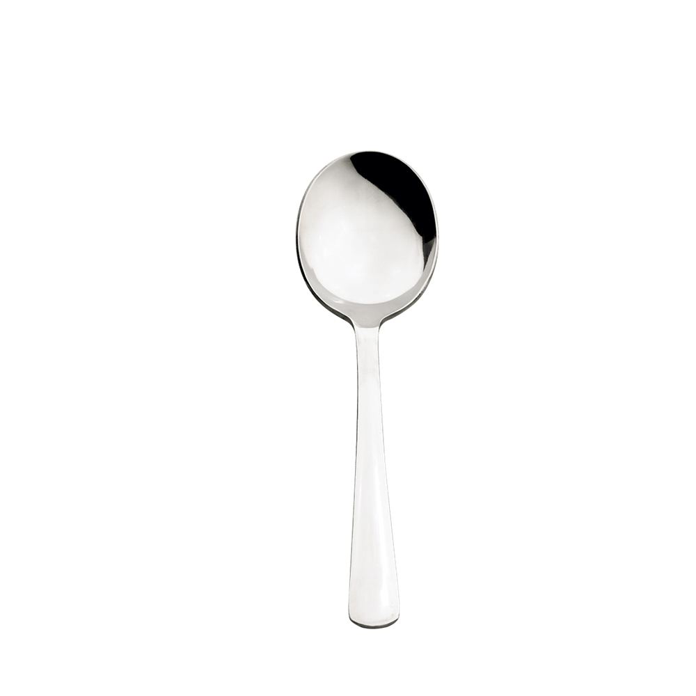 Browne Canada Foodservice Flatware Dozen Browne 503817 WIN2 Bouillon Spoon 18/0 Stainless Steel 6 Inch | Denson CFE