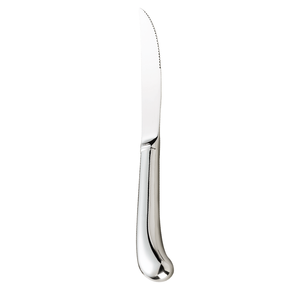 Browne Canada Foodservice Flatware & Steak Knives Each Browne 574334 Stainless Steel Steak Knife with Pistol Grip | Denson CFE