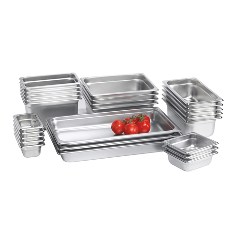 Browne Canada Foodservice Food Pans Each Browne 22136 1/3-Size Steam Table Pan 6" Deep, 22 gauge NSF