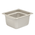Browne Canada Foodservice Food Pans Each Browne 22164 1/6-Size Steam Table Pan 4 inch Deep, 22 Gauge NSF | Denson CFE