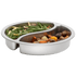 Browne Canada Foodservice Food Pans Each Browne 575165 YING YANG Round Divided Food Pan | Denson CFE