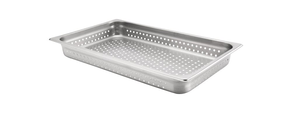 Browne Canada Foodservice Food Pans Each Browne 5781112 Steam Table Pan, Full Size, 8.2 qt, Perforated, Stainless Steel | Denson CFE