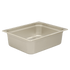 Browne Canada Foodservice Food Pans Each Browne 5781204 1/2-Size Steam Table Pan 4 inch Deep, 24 Gauge Anti-Jam Stainless Steel | Denson CFE