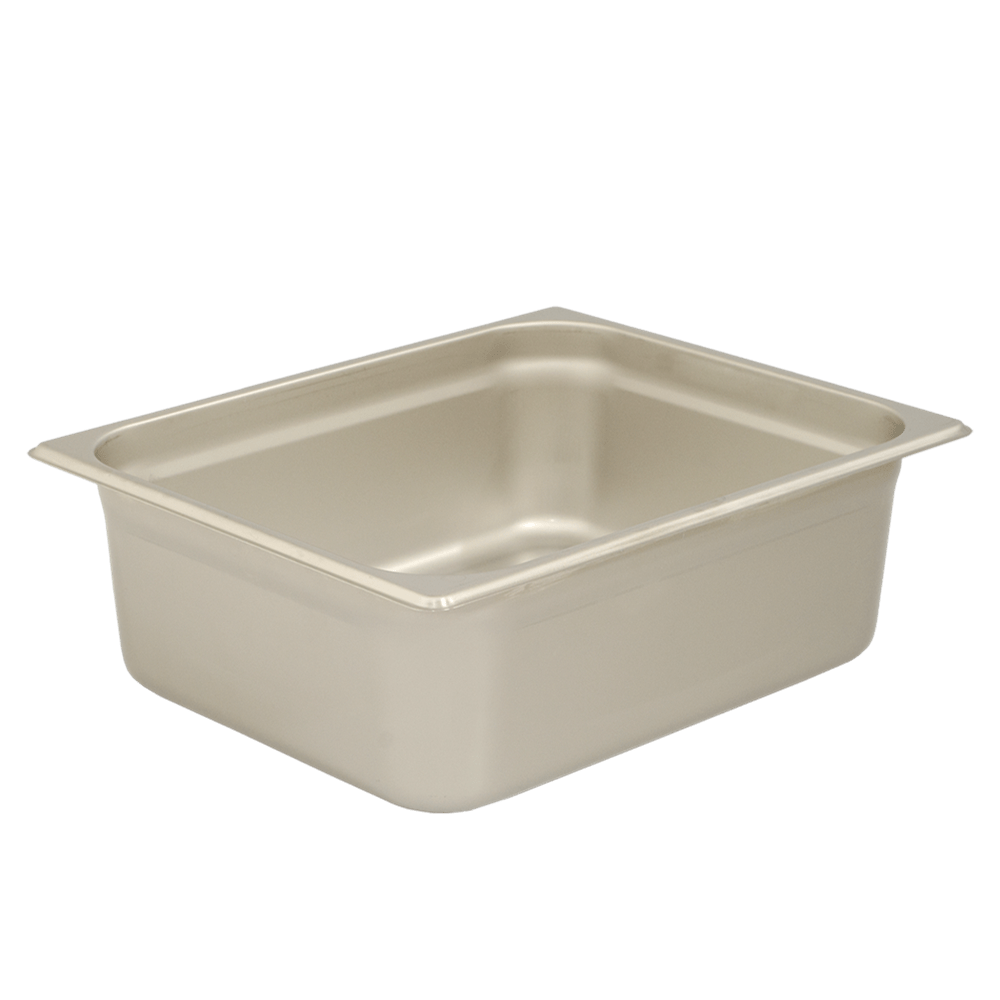 Browne Canada Foodservice Food Pans Each Browne 5781206 1/2-Size Steam Table Pan, 6" Deep, 24 Gauge Antijam, 304 Stainless Steel - 10.6 qt | Denson CFE