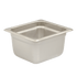 Browne Canada Foodservice Food Pans Each Browne 5781604 1/6-Size Steam Table Pan 4" Deep, 24 Gauge Antijam NSF | Denson CFE