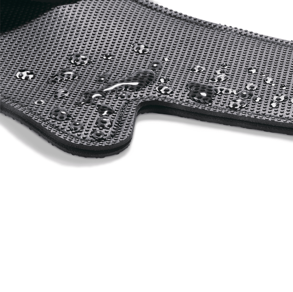 Browne Canada Foodservice Handwear Each Browne 5432202 Oven Mitt Black with Nomex Binding 10.75 Inch x 6.5 Inch | Denson CFE