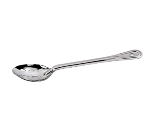 Browne Canada Foodservice Kitchen Tools Each Browne 2754 11" Stainless Steel Slotted Spoon - Heavy Gauge | Denson CFE